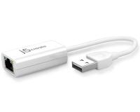 J5 Create JUE125 USB 2.0 10/100 Ethernet Adapter for Windows/ Mac / Surface RT 8.1