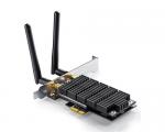 TP-Link Archer T6E AC1300 Dual Band Wireless PCI Express Adapter, 2.4Ghz 400Mbps + 5Ghz 867Mbps