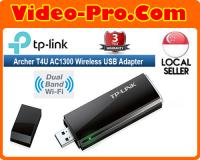 TP Link Archer T4U Plus AC1300 Dual Band High Gain Wireless USB Adapter