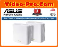 Asus CT8 ZenWiFi AC Whole-Home Tri-Band Mesh WiFi System - 2 Pack