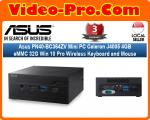 Asus PN40-BC364ZV Mini PC Celeron J4005 4GB eMMC 32G Win 10 Pro Wireless Keyboard and Mouse