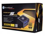 SilverStone Strider Gold S Series 850W ATX 80 PLUS GOLD Certified Full Modular Active PFC Power Supp ly ST85F-GS