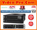 APC Smart-UPS X 2200VA Rack/Tower with LCD (230V)  SRT2200RMXLI