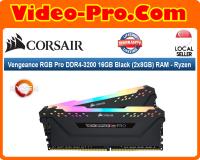 Corsair Vengeance RGB Pro DDR4-3200 16GB Black (2x8GB) 288-Pin PC4-25600 Ryzen Optimized Desktop Memory CMW16GX4M2Z3200C16