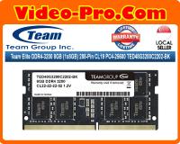 TEAM ELITE 3200/8GB D4 TED48G3200C22-SBK SODIMM RAM
