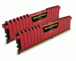 Corsair Vengeance LPX DDR4-3000 32GB (2x16GB) Red 288-Pin PC4-24000 Desktop Memory Model CMK32GX4M2B3000C15R