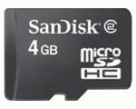 SanDisk microSDHC 4GB Class 4 SDSDQM-004G-B35