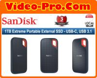SanDisk Extreme Portable E30 1TB USB 3.2 GEN 2 External SSD 3-Year Limited Warranty SDSSDE30-1T00-G26