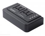 Orico OPC-2A4U Power Center - Surge Protector with USB Super Charger