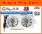 Galax GTX1050TI EXOC White 4GB 128-bit GDDR5 PCIe VGA Card