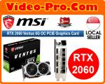MSI GeForce RTX 2060 Ventus 6G OC Graphics Card