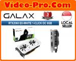 Galax RTX 2060 Ex- White 1-Click OC 6GB GDDR5 Graphic Card