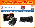 Gigabyte GeForce RTX 2060 Super Gaming OC 8G Graphics Card, 3 x WINDFORCE Fans, 8GB 256-Bit GDDR6, GV-N206SGAMING OC-8GC